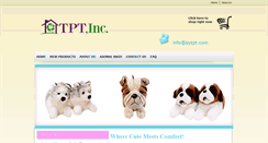 Desktop Screenshot of animal-slippers.com