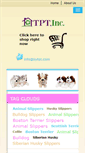 Mobile Screenshot of animal-slippers.com